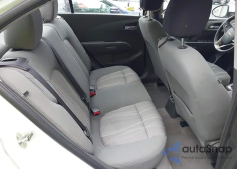 2015 Chevrolet Sonic Lt from USA, damaged, VIN 1G1JC5SG0F4135380